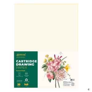 Cartridge Drawing Paper - A/4 - 20 Sheets (Pack of 3)