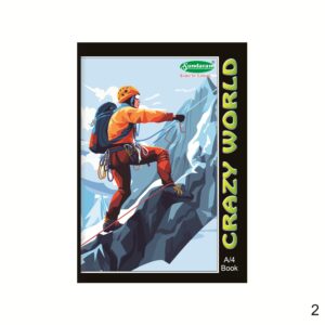 Crazy World A4 Book - 172 Pages (Pack of 6)