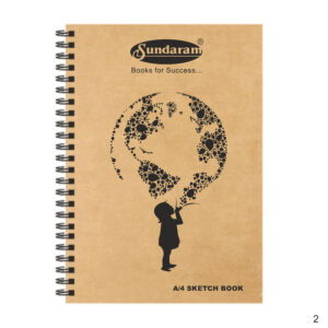 A/4 Sketch Book - 100 Pages (Pack of 3)