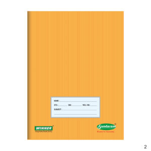 Sundaram Winner King Note Book (Unruled) - 172 Pages (Pack of 6)