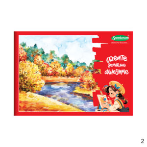 Drawing Book - 3A (Red) - 36 Pages (Pack of 12)