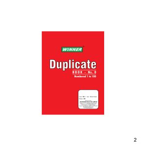Winner Duplicate Book