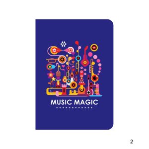 A/5 Notebook - 168 Pages (Pack of 2)
