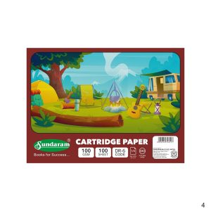 Cartridge Drawing Paper - 1/4 - 100 Sheets (Pack of 1)